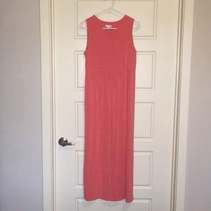 J. Jill Coral Maxi Dress